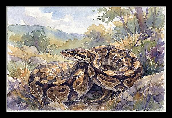 Ball Python In Nature