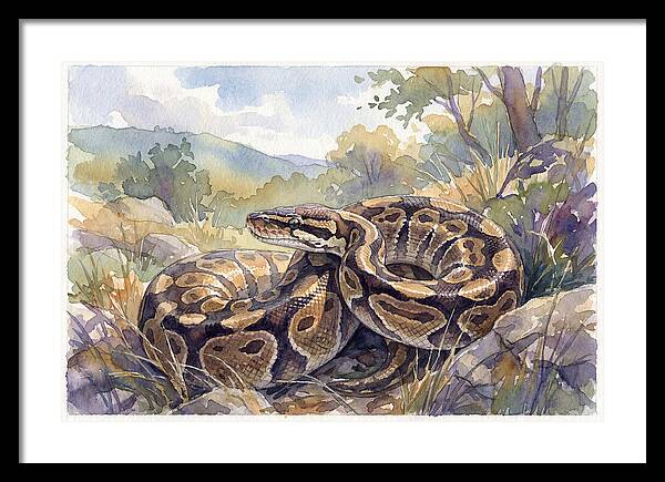 Ball Python In Nature