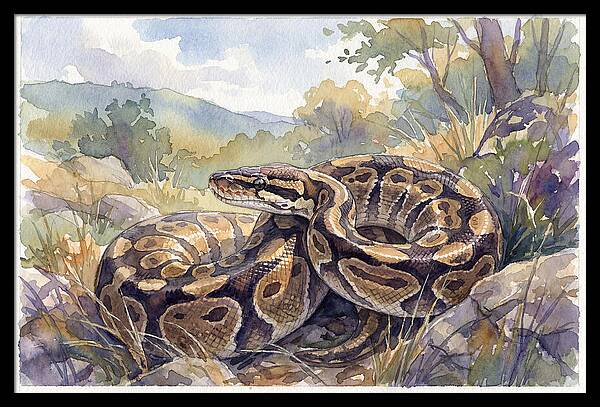 Ball Python In Nature