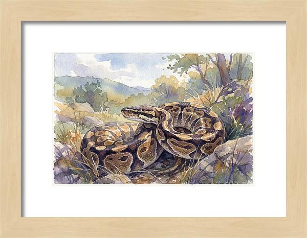 Ball Python In Nature