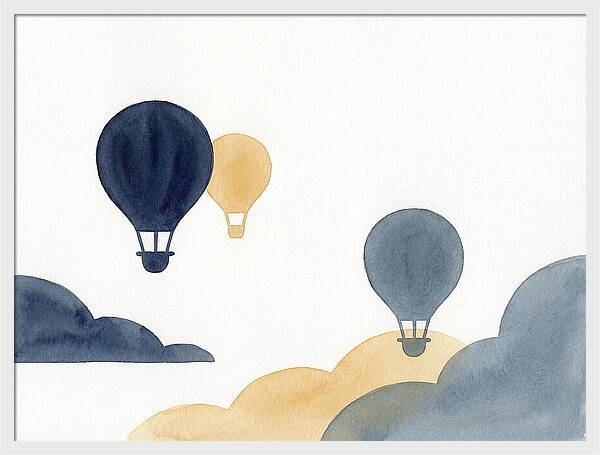 Balloon Landscape Serenity