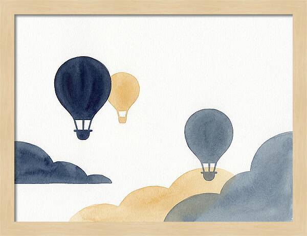 Balloon Landscape Serenity
