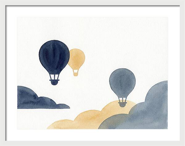 Balloon Landscape Serenity