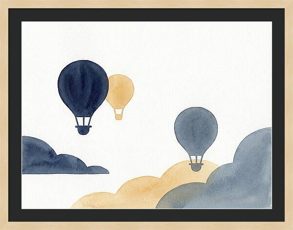 Balloon Landscape Serenity