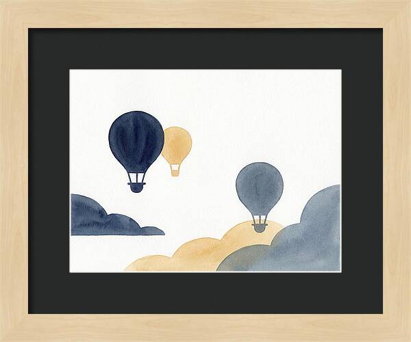 Balloon Landscape Serenity