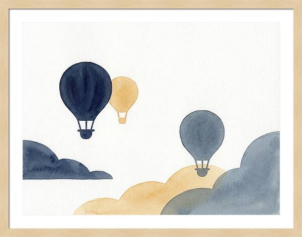 Balloon Landscape Serenity