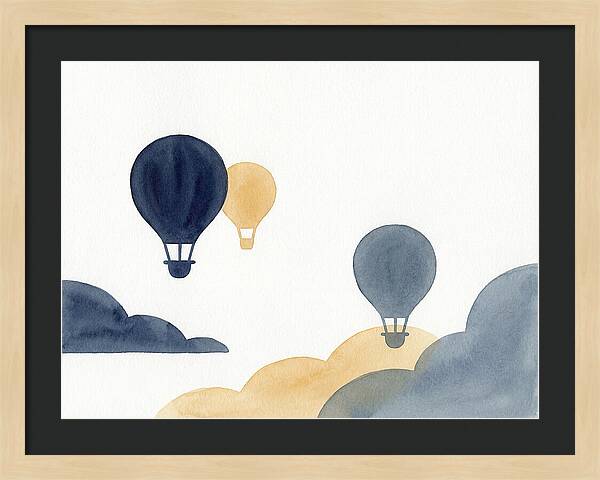 Balloon Landscape Serenity