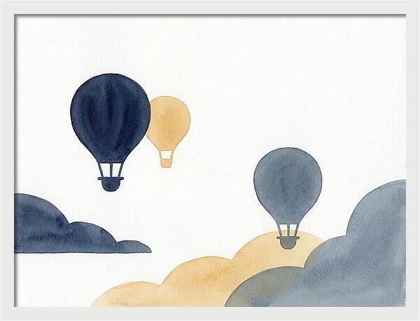 Balloon Landscape Serenity