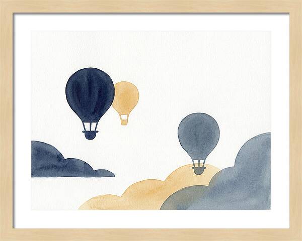 Balloon Landscape Serenity