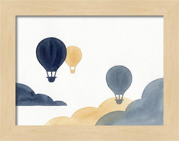 Balloon Landscape Serenity