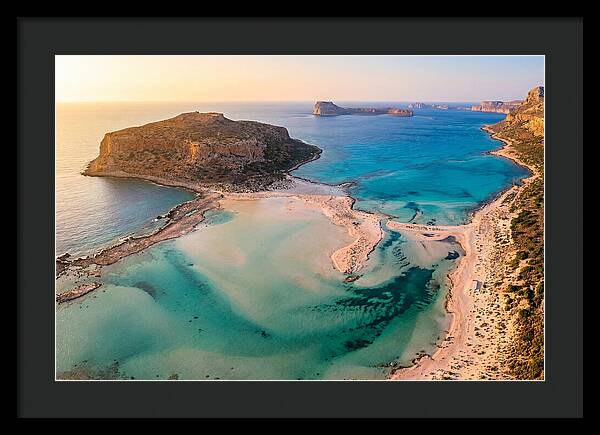 Balos Lagoon Serenity From Above