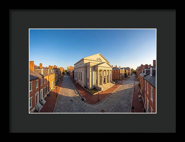 Baltimore Basilica At Dawn