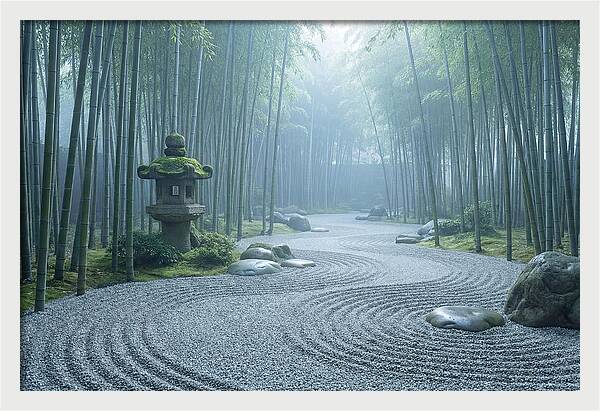 Bamboo Garden Serenity