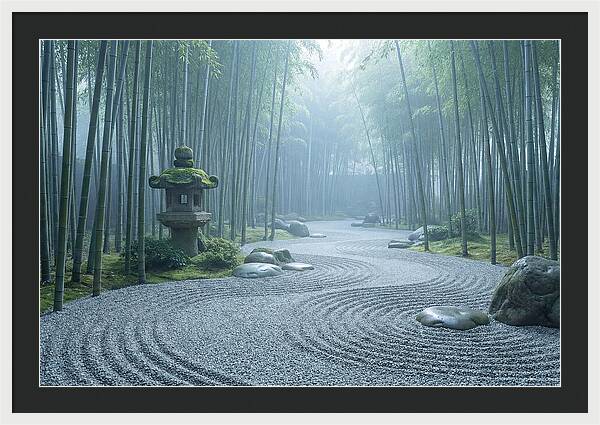 Bamboo Garden Serenity
