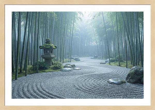 Bamboo Garden Serenity