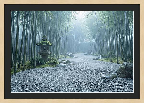 Bamboo Garden Serenity