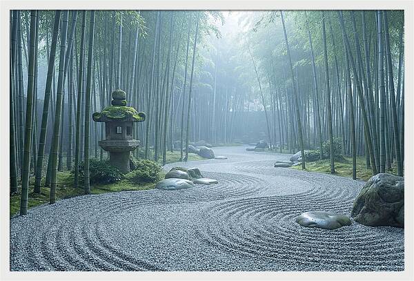 Bamboo Garden Serenity