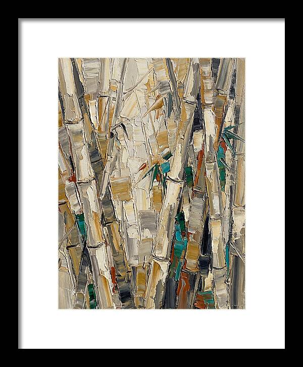 Bamboo Grove In Palette Knife