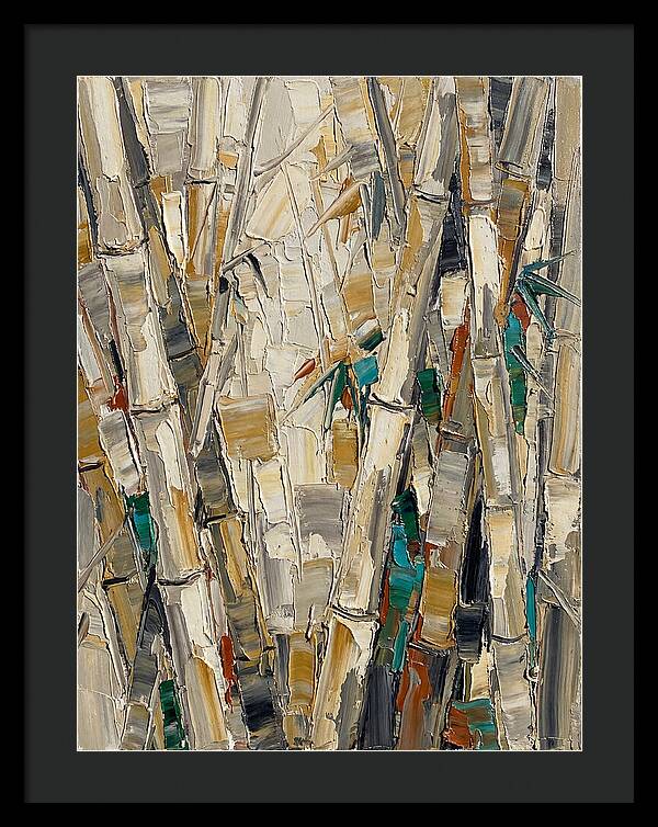 Bamboo Grove In Palette Knife