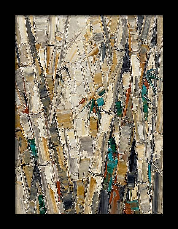 Bamboo Grove In Palette Knife