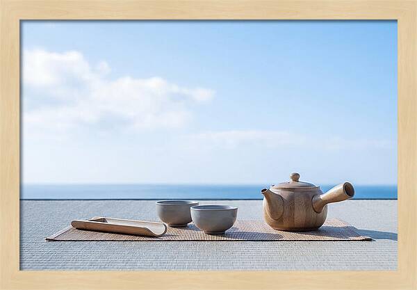 Bamboo Tea Ceremony Serenity