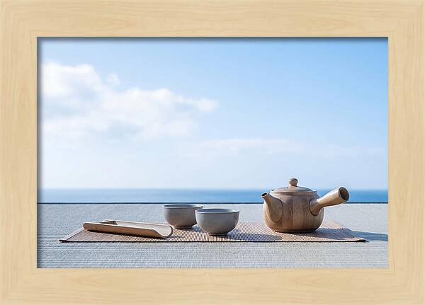 Bamboo Tea Ceremony Serenity