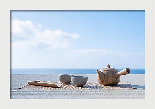 Bamboo Tea Ceremony Serenity