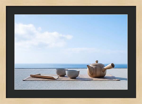 Bamboo Tea Ceremony Serenity