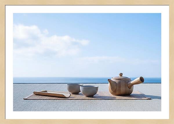 Bamboo Tea Ceremony Serenity