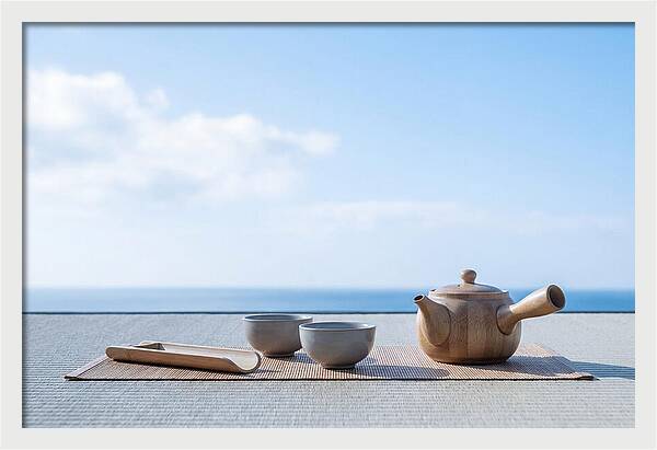 Bamboo Tea Ceremony Serenity