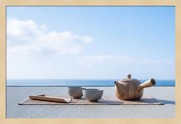 Bamboo Tea Ceremony Serenity