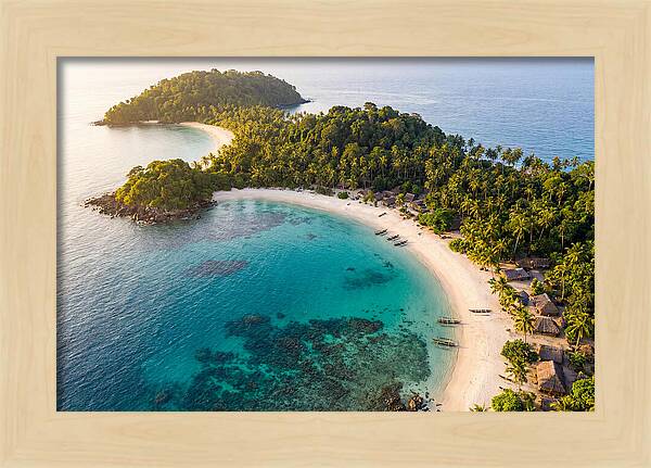 Banana Islands From Above