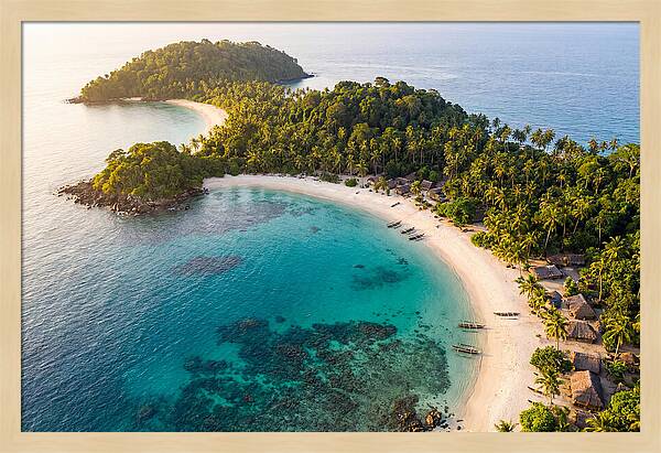 Banana Islands From Above