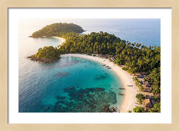 Banana Islands From Above