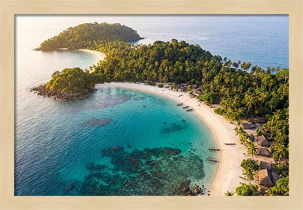 Banana Islands From Above