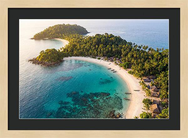 Banana Islands From Above