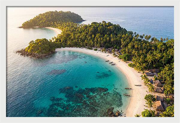 Banana Islands From Above