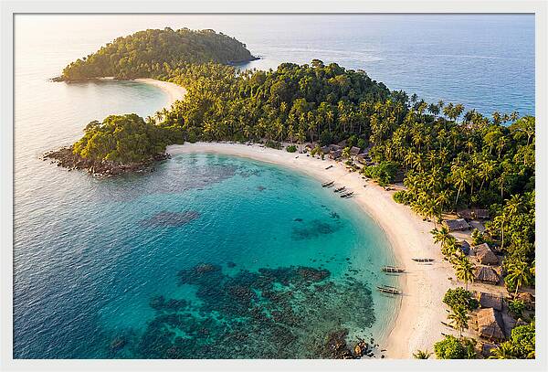 Banana Islands From Above