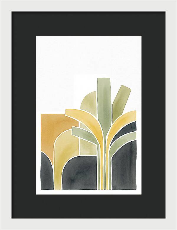 Banana Plantation Abstract