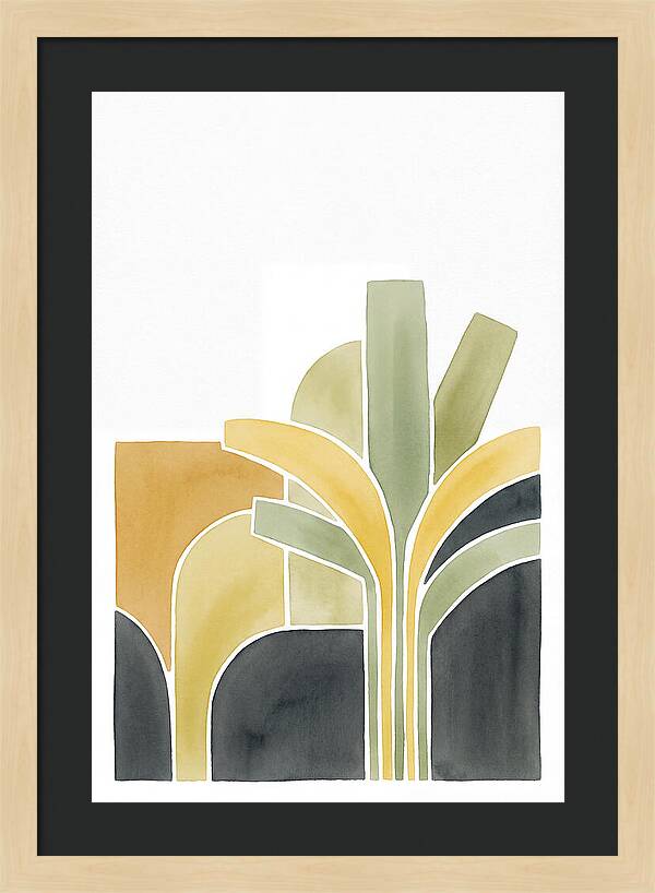 Banana Plantation Abstract