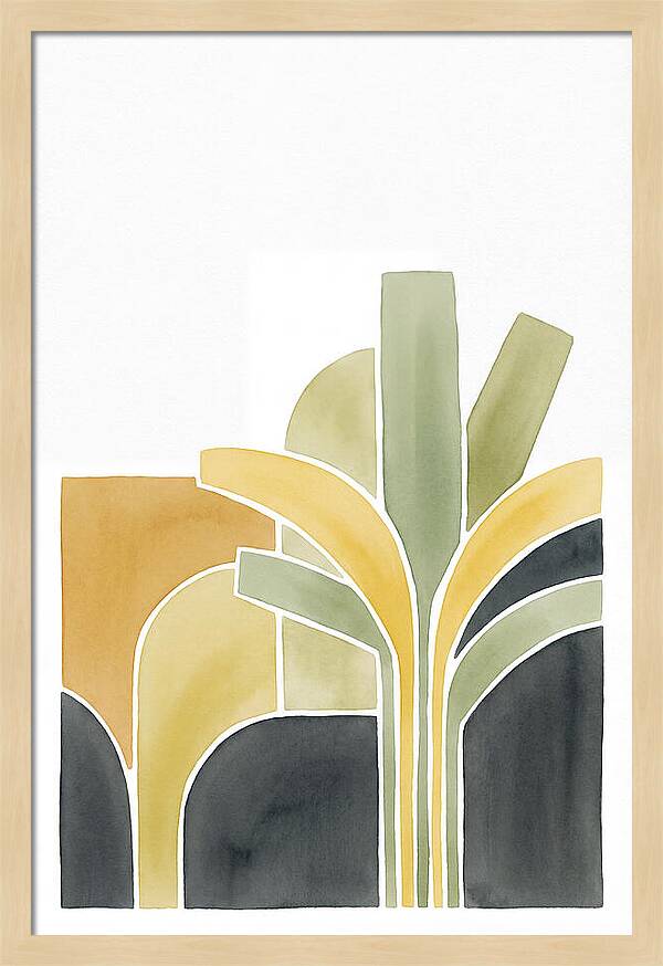 Banana Plantation Abstract