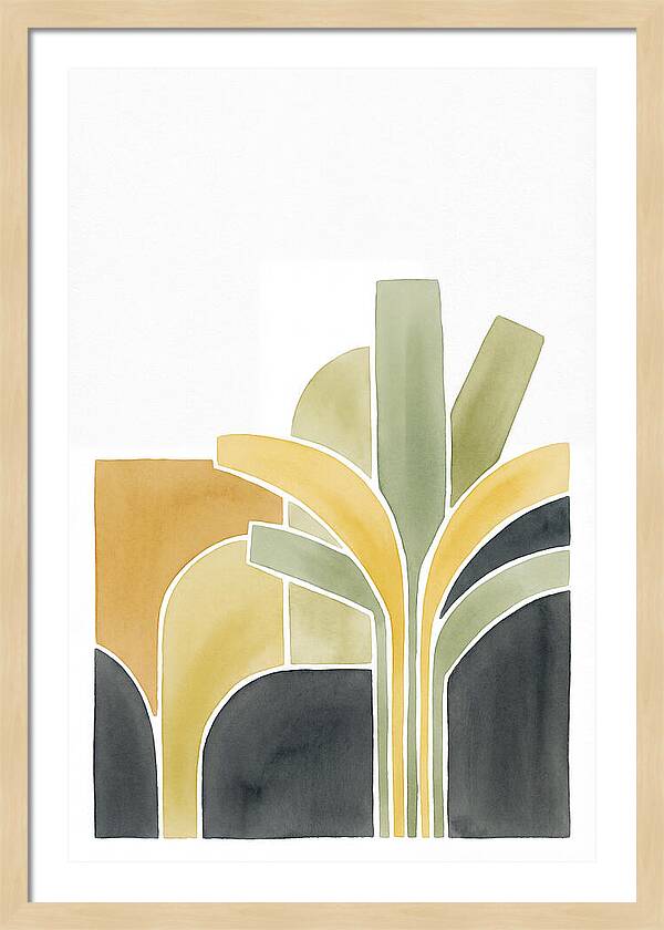 Banana Plantation Abstract
