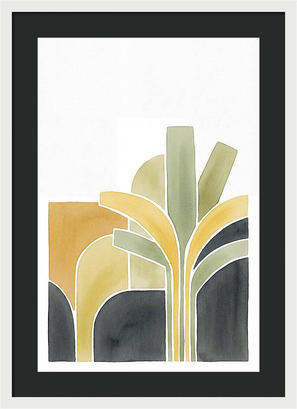 Banana Plantation Abstract