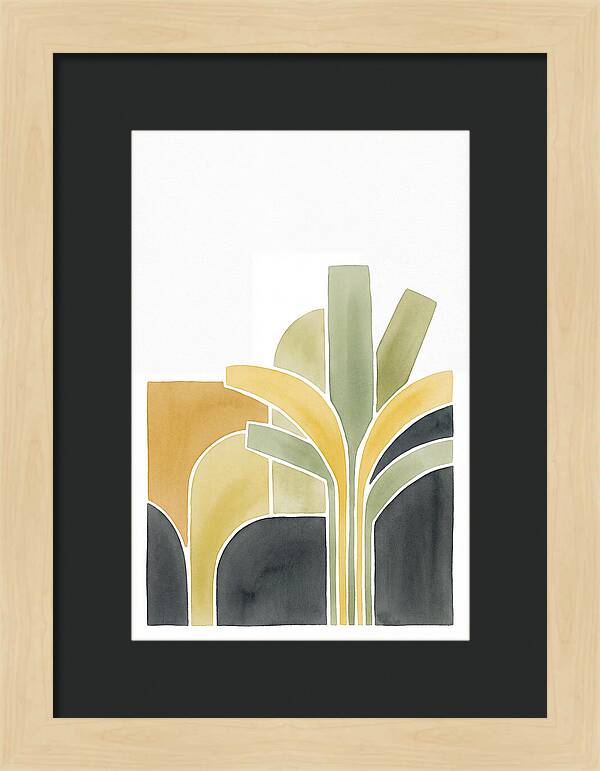 Banana Plantation Abstract