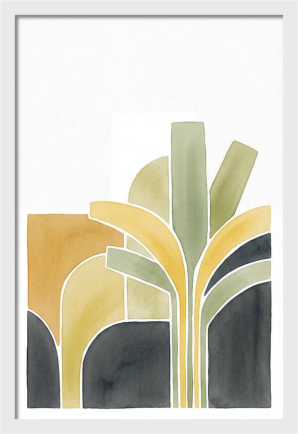 Banana Plantation Abstract