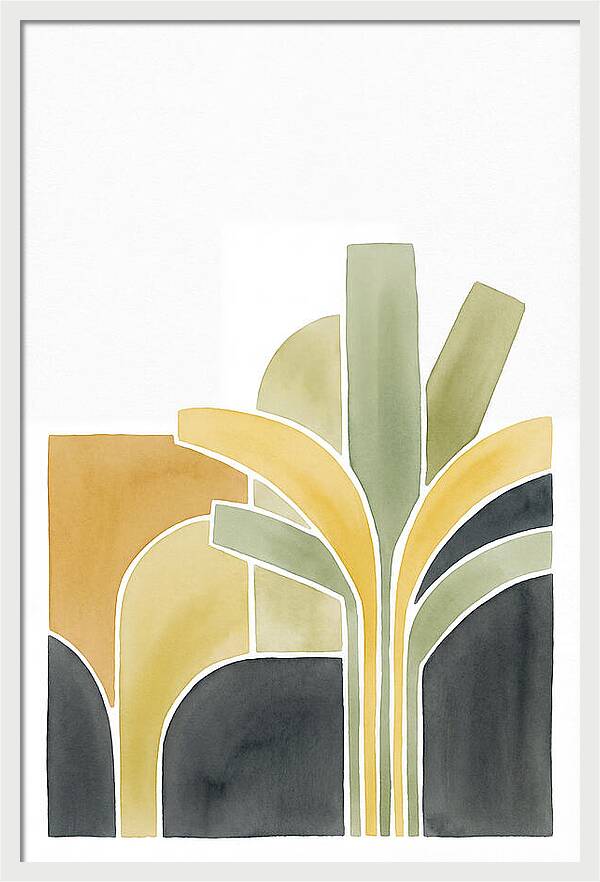 Banana Plantation Abstract