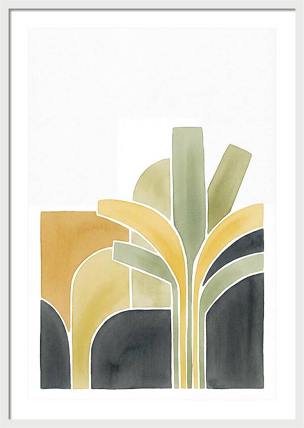Banana Plantation Abstract