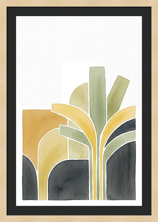Banana Plantation Abstract