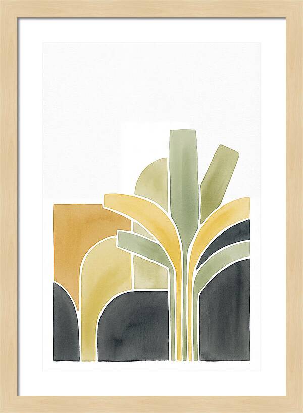 Banana Plantation Abstract