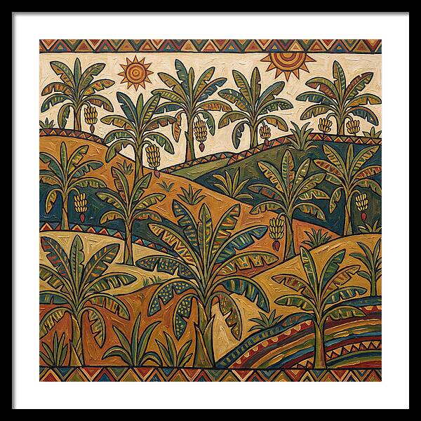 Banana Plantation Landscape